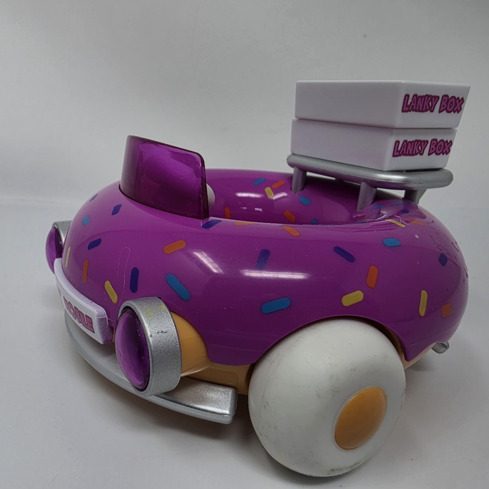 Lankybox Series 4 Happy Friends Donut Mobile 5" Pull Back and Go Vehicle